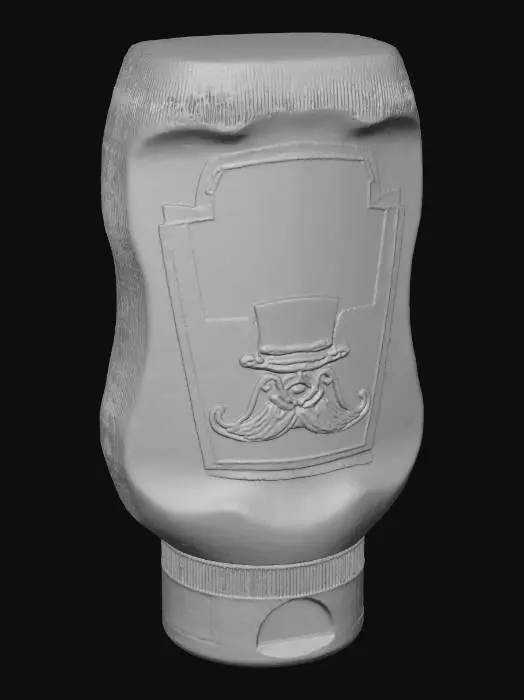 3D model for Must-Stache Mustard