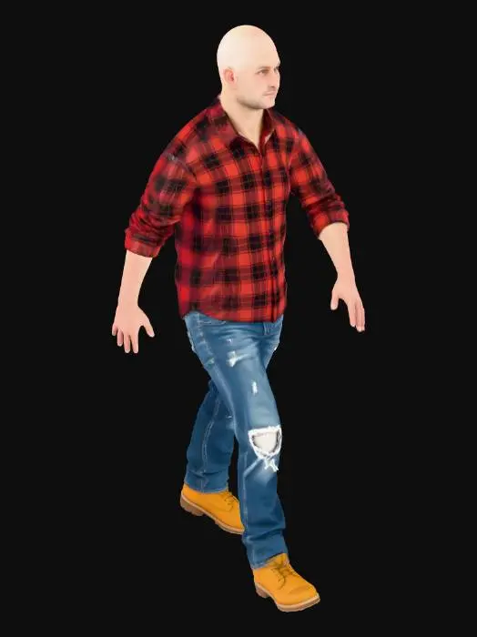 3D model for Lumberjack Style