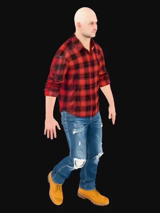 3D model for Lumberjack Style