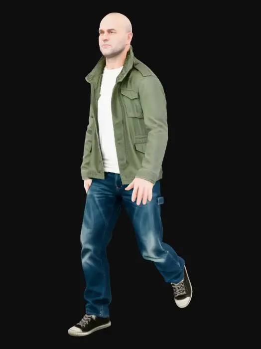 3D model for Confident Stance