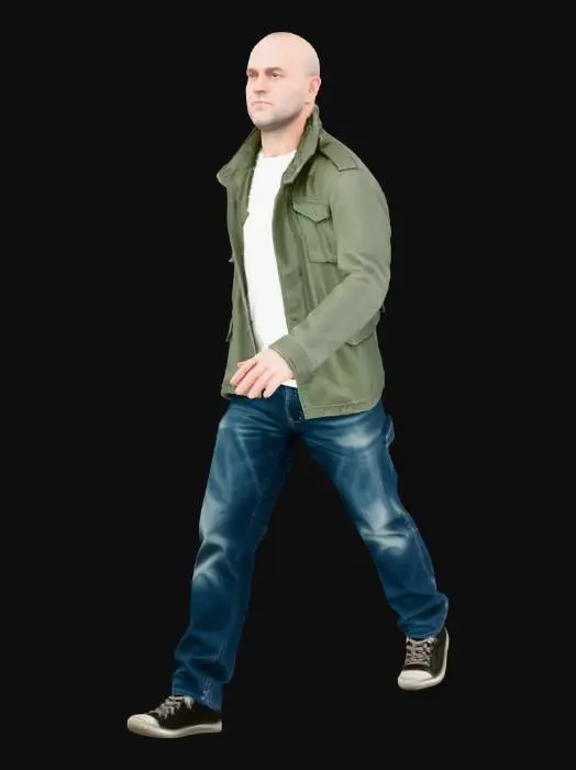 3D model for Confident Stance