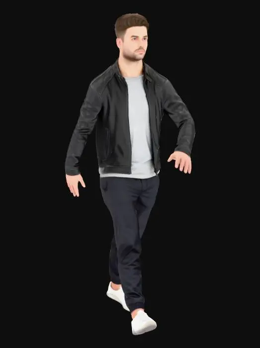 3D model for Confident Stance