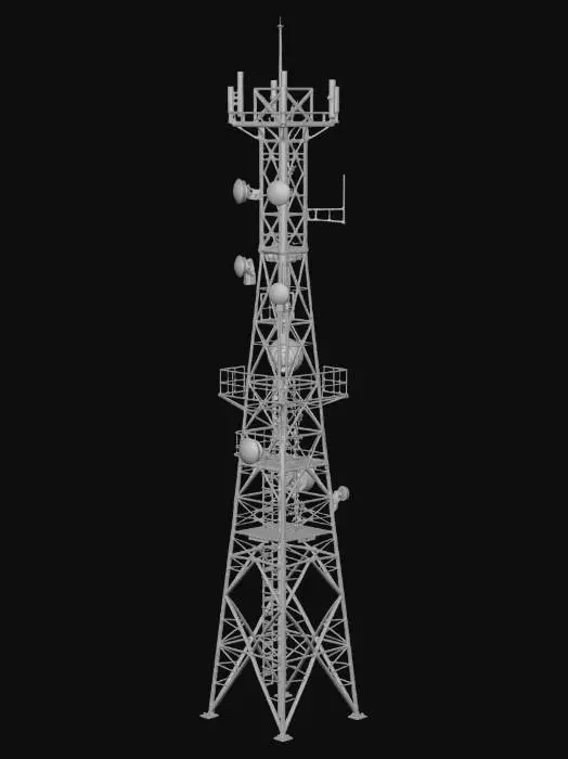 3D model for Lone Tower