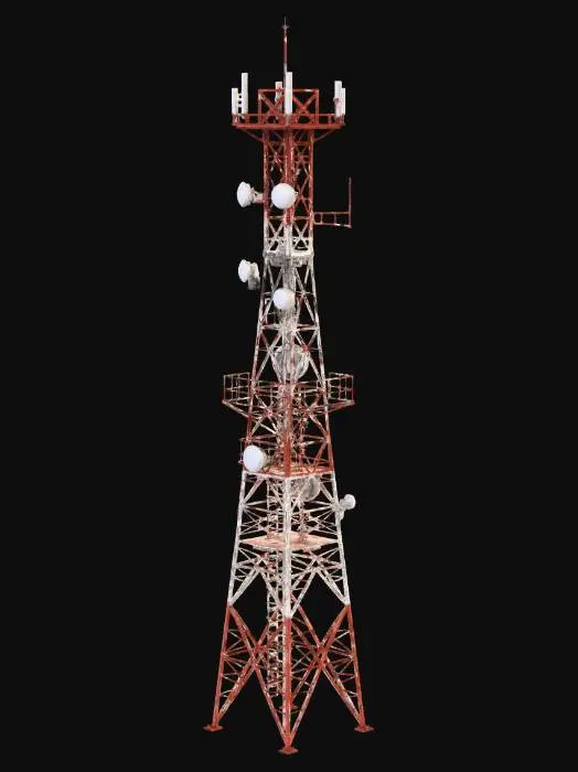 3D model for Lone Tower