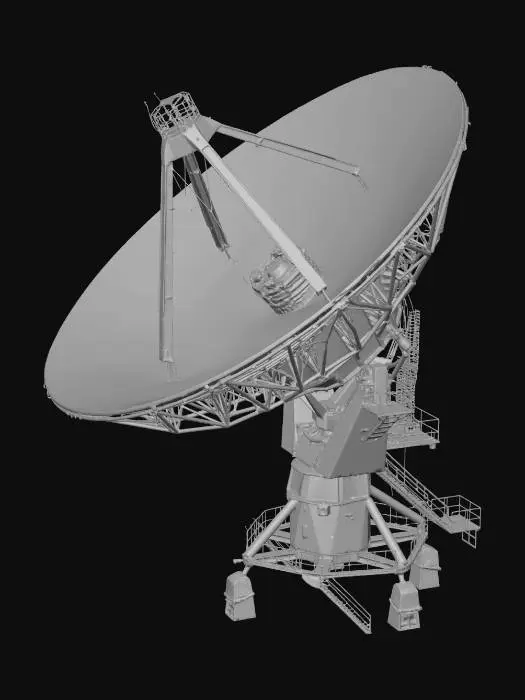 3D model for Satellite Communication Array