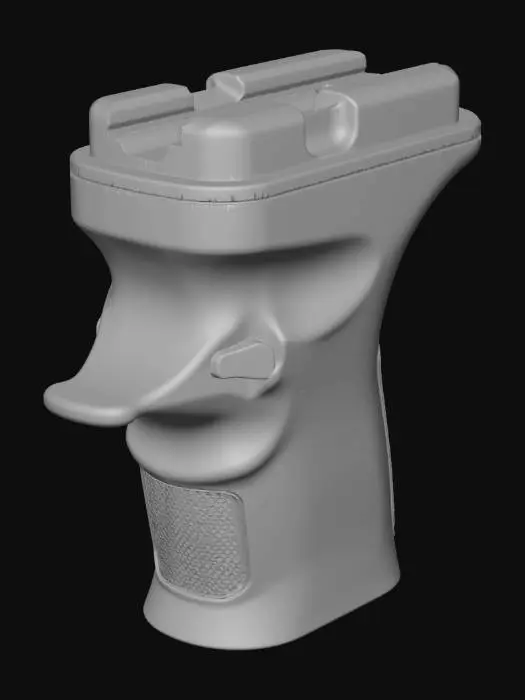 3D model for Obsidian Arms Ergo-Grip Foregrip