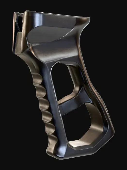 3D model for AK74 Anodized Metal Green Pistol Grip