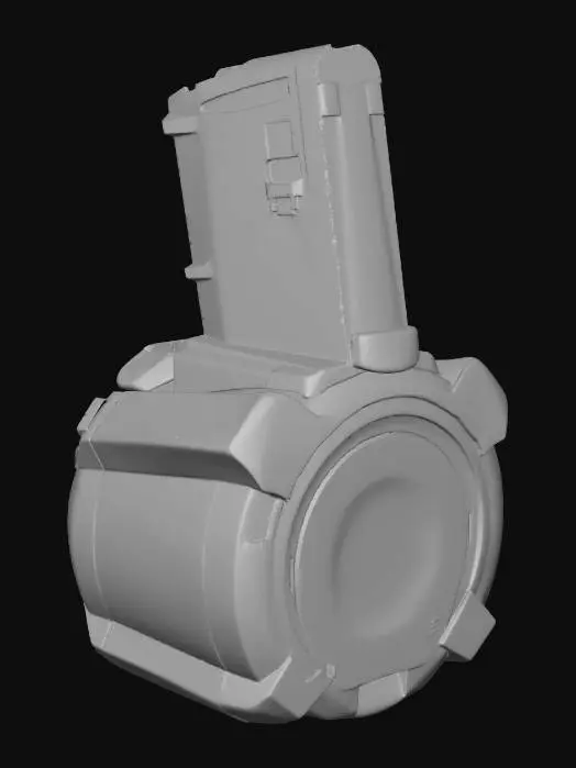 3D model for Vanguard Kinetics AR-15 60 Rd Magazine