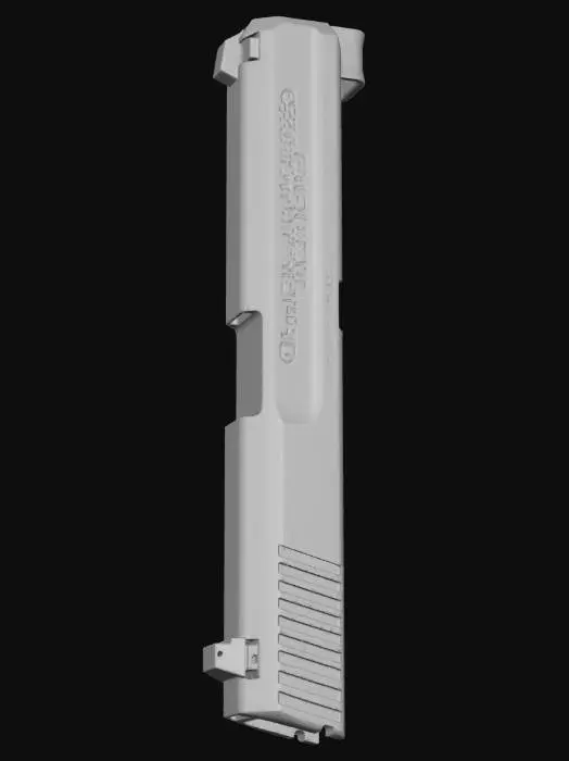 3D model for Obsidian Arms .45 Pistol Slide