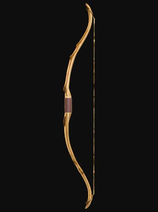3D model for Crafted Wood Bow