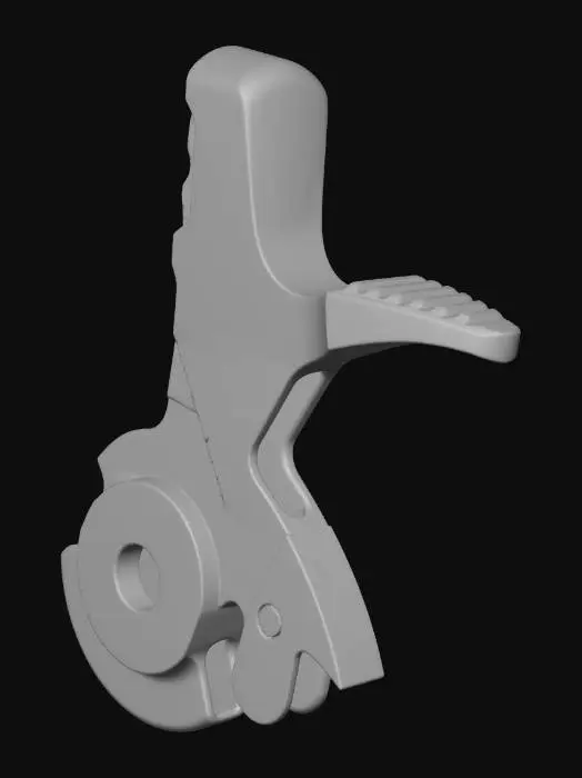 3D model for Aurochs Ordnance Angry Bull .44 Hammer