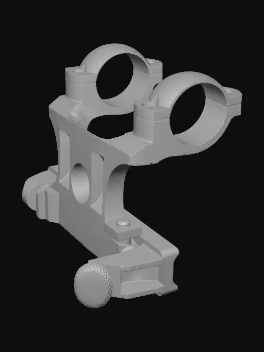 3D model for Mosin Nagant PU Scope Mount