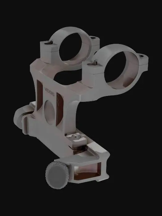 3D model for Mosin Nagant PU Scope Mount