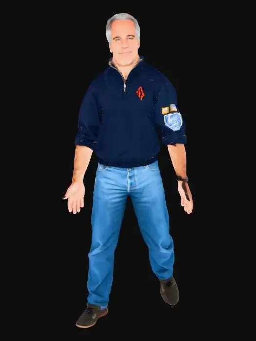 3D model for Jeffrey Epstein Character