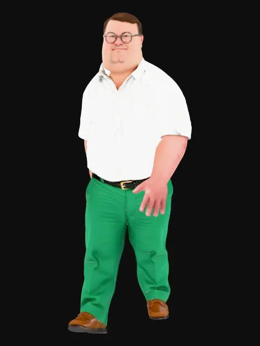 3D model for Mr. Griffin Character