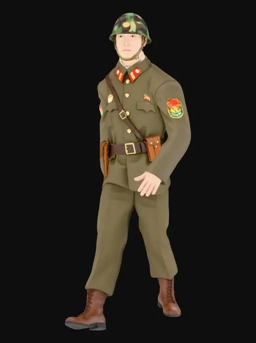 3D model for Supreme Leader Soldier Character 2