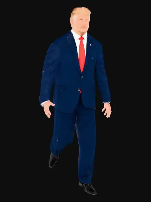 3D model for DJT Character