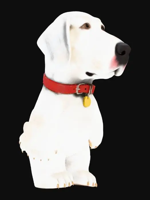 3D model for Griffin Family Dog Character
