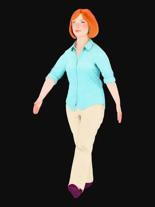 3D model for Mrs. Griffin Character