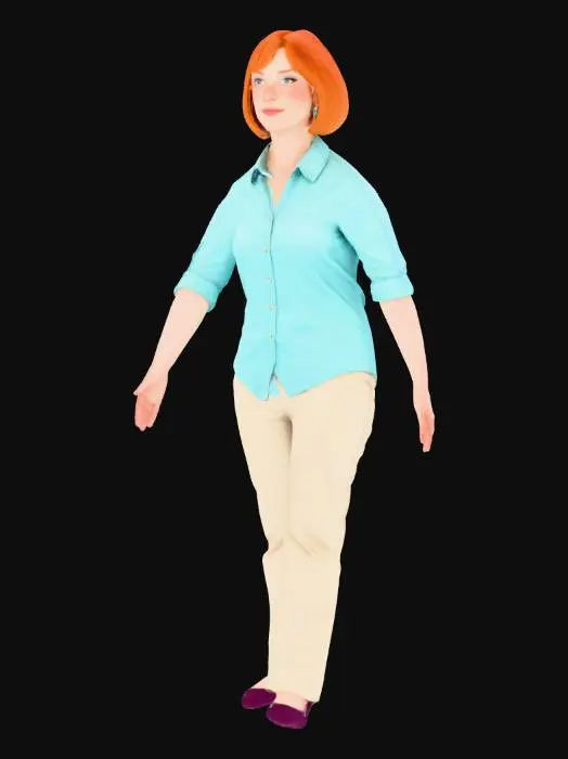 3D model for Mrs. Griffin Character