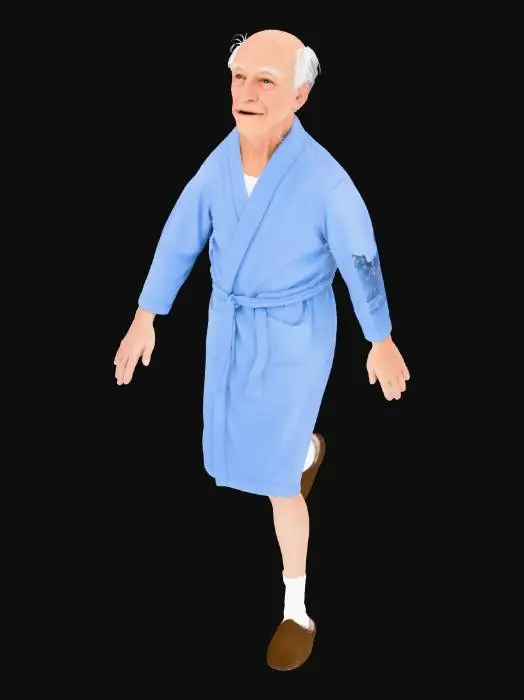 3D model for Herbert Character