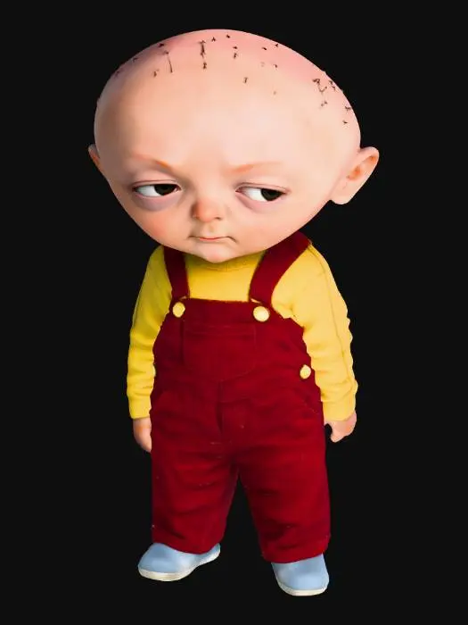 3D model for Griffin Baby Character