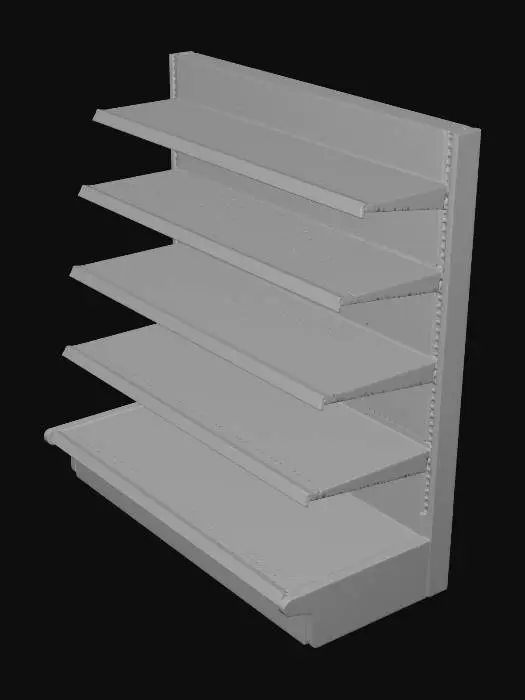 3D model for Retail Shelf