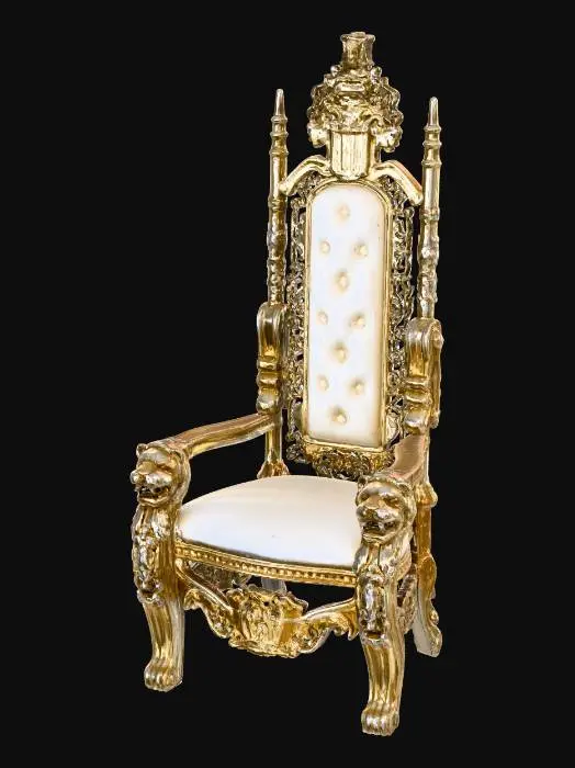 3D model for Ornate Dining Chair
