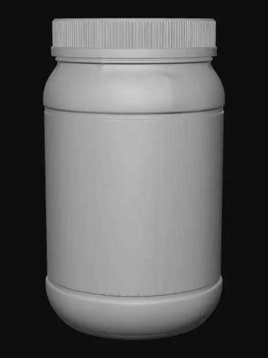 3D model for Jar of Mayonnaise