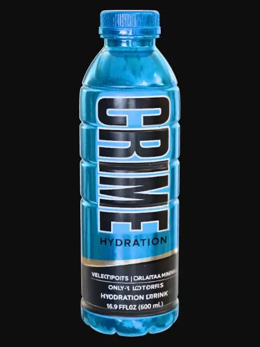 3D model for CRIME Hydration Drink