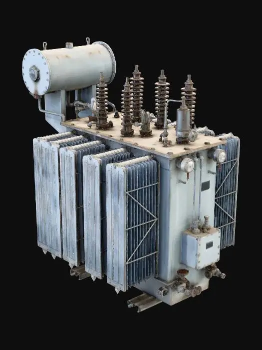 3D model for Power Transformer for Power Substation