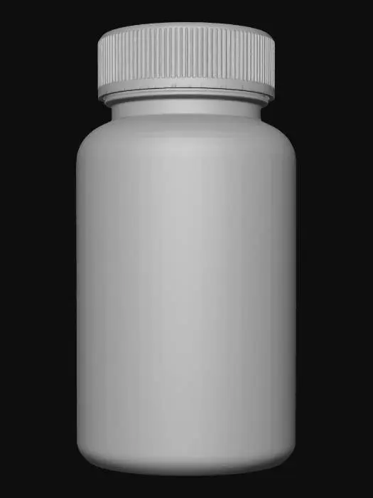 3D model for Ibuprofen Bottle