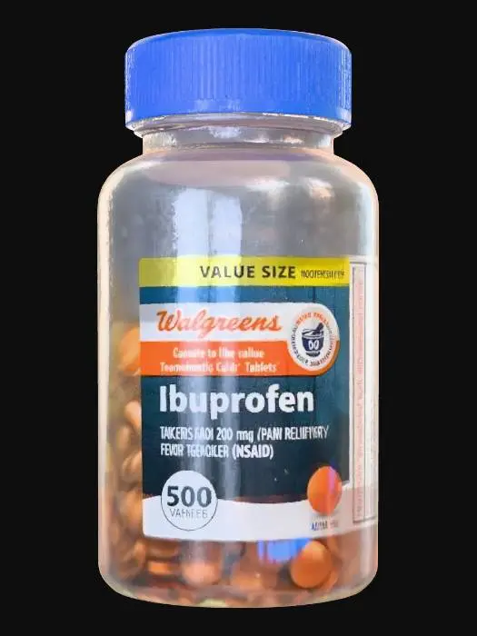 3D model for Ibuprofen Bottle
