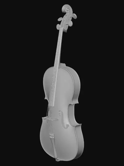 3D model for Scherl and Roth SR85 Stradivarius Series Professional Cello 4/4