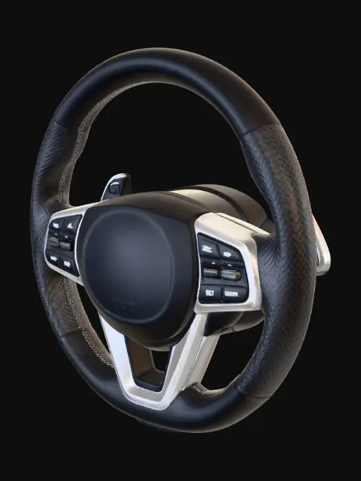 3D model for Generic Steering Wheel