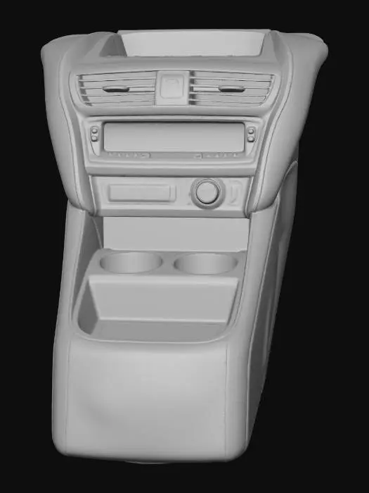 3D model for Car Center Console
