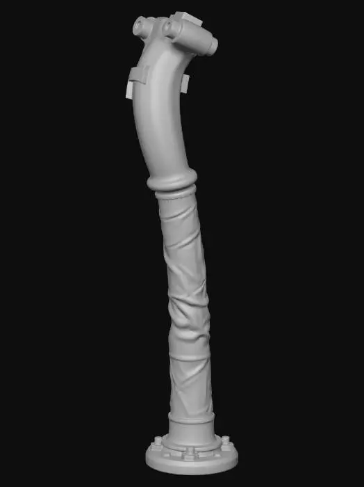 3D model for WW2 Fighter Pilot Flight Stick