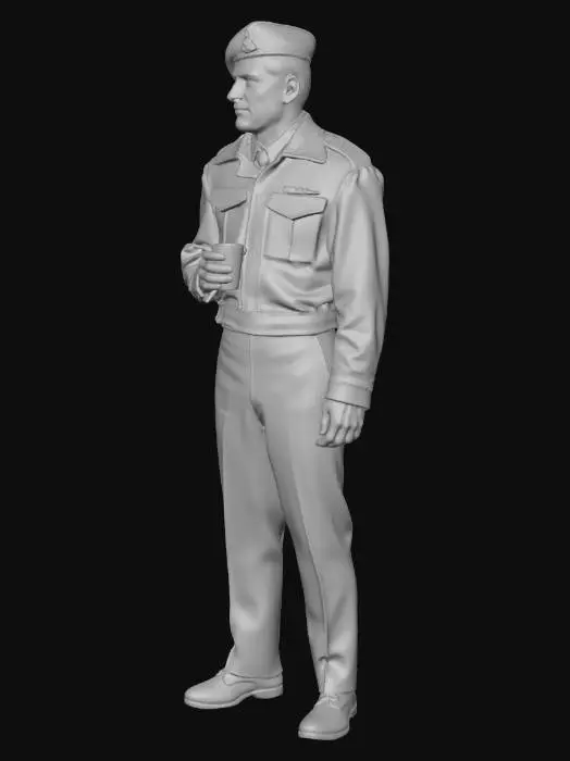 3D model for Lt. Archie Hicox