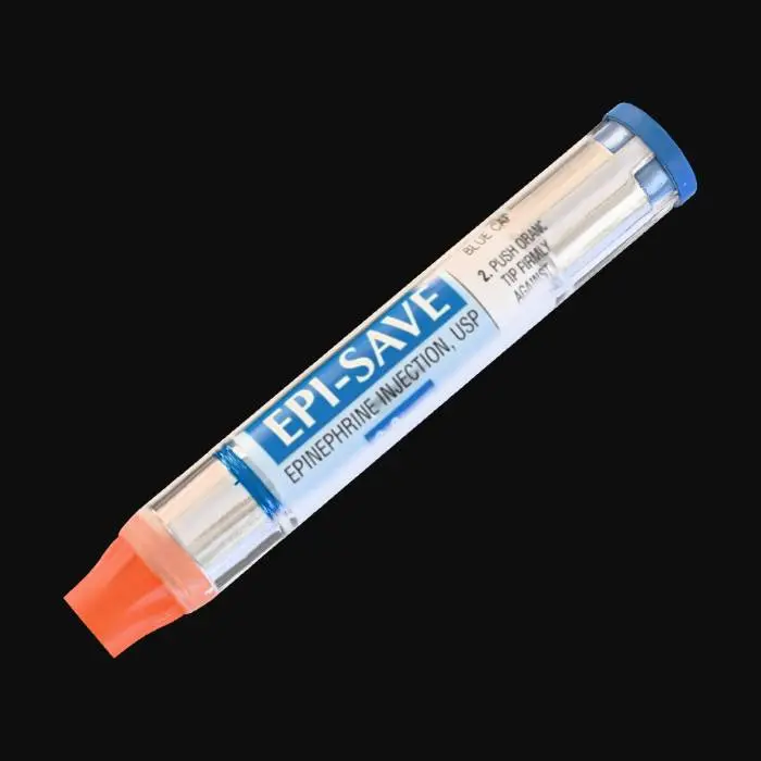 3D model for Epinephrine Injector