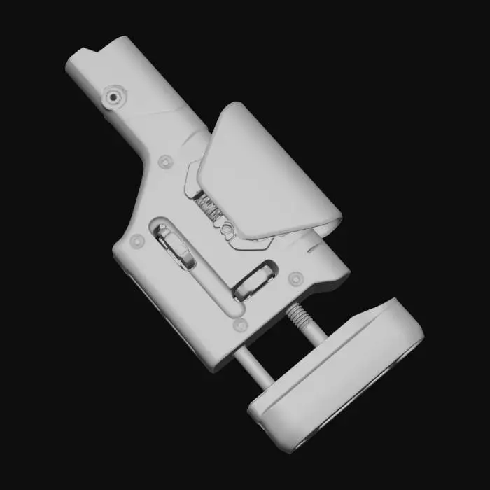3D model for Vanguard Kinetics Custom Stock W/ Cheekpad
