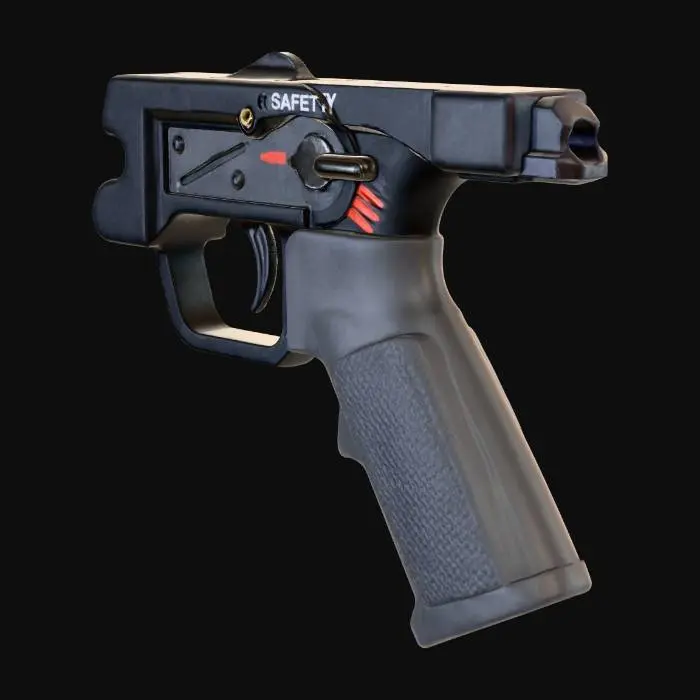 3D model for Vanguard Kinetics MP-5/SD Lower Receiver