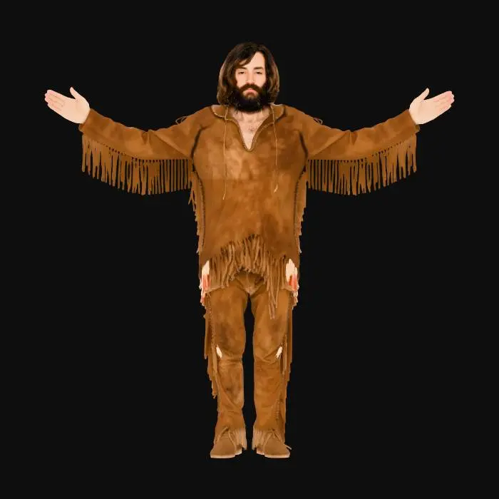 3D model for Charlie Manson Character