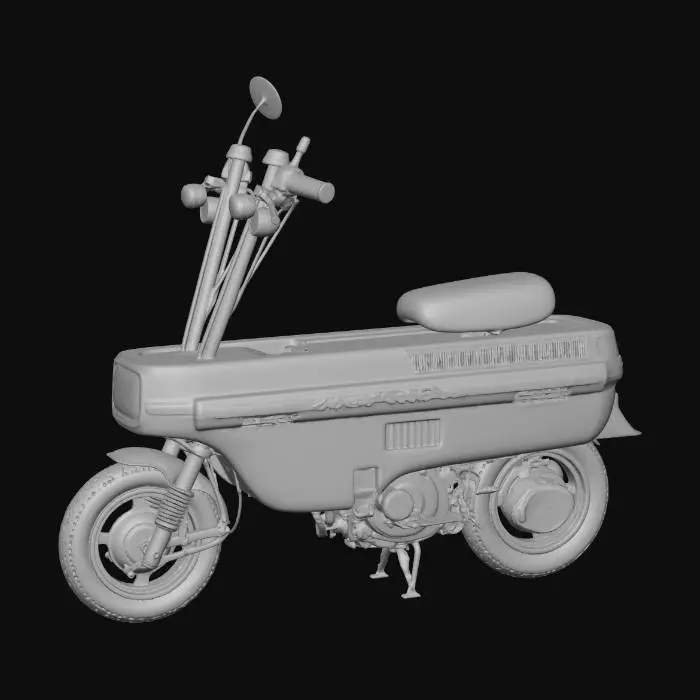 3D model for Honda City Motocompo Mini Bike