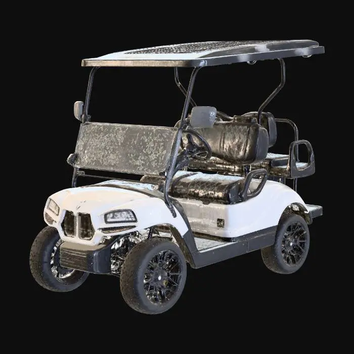 3D model for 2026 VIVID EV ANTHEM 4 passenger golf cart