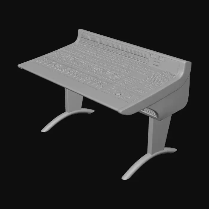 3D model for Solid State Logic AWS 948 48-Channel Analog Mixing Console With DAW Control