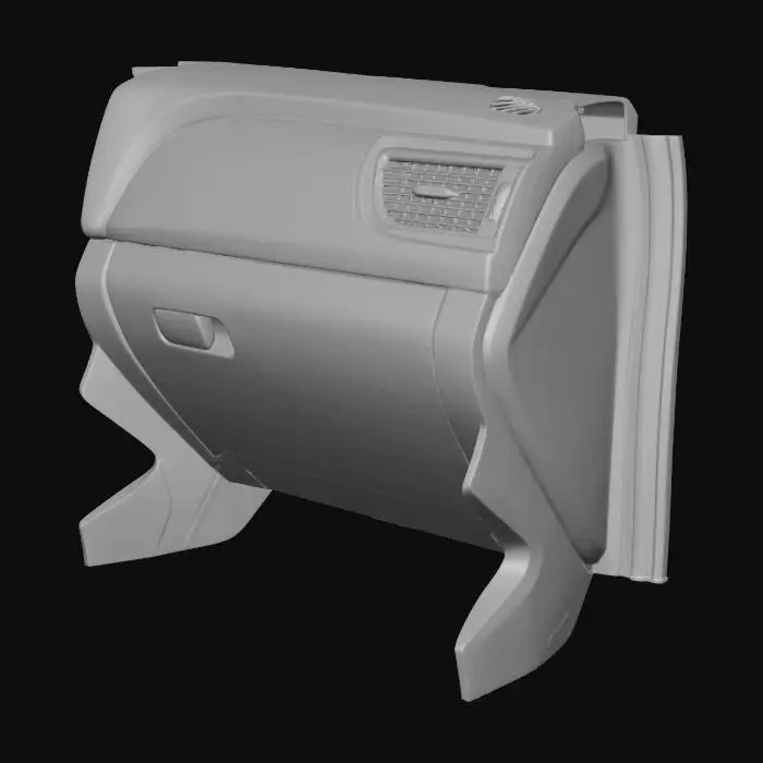3D model for Car Dashboard Right Side