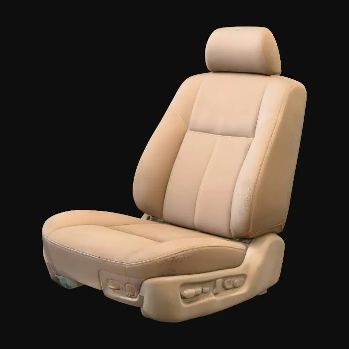 3D model for 90s Sedan Interior Front Seat