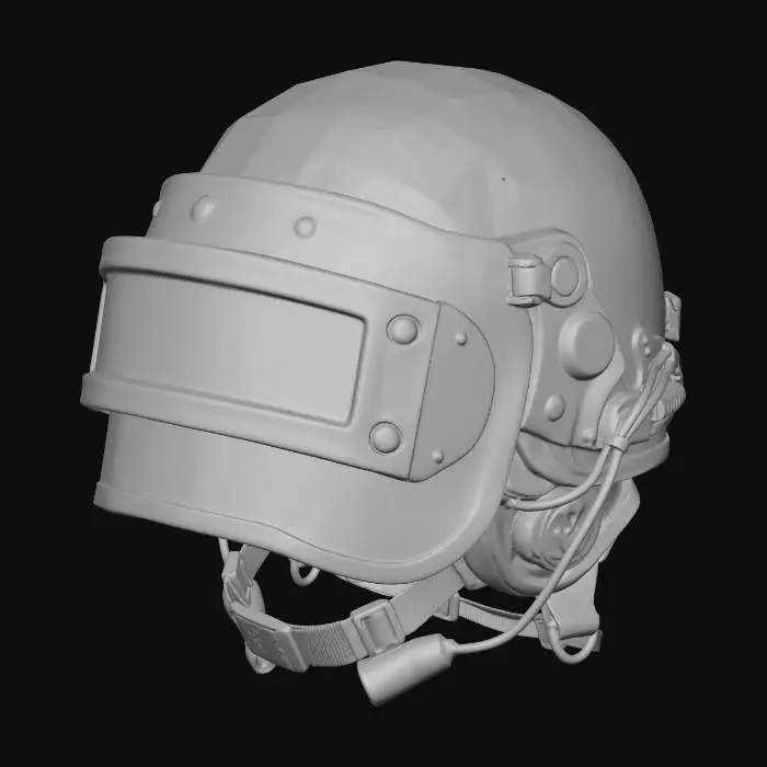 3D model for Visor-Guard Combat Helmet