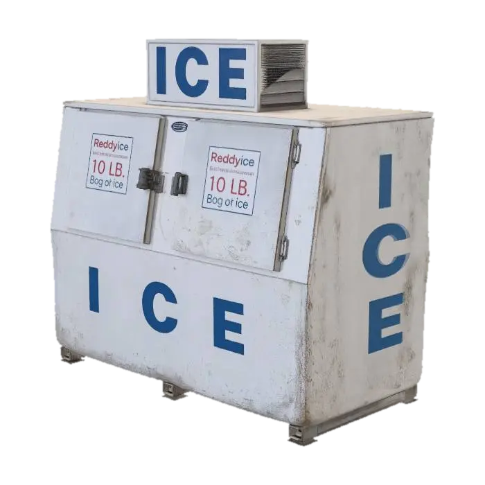 3D-модель Industrial Ice Chest, згенерована ШІ