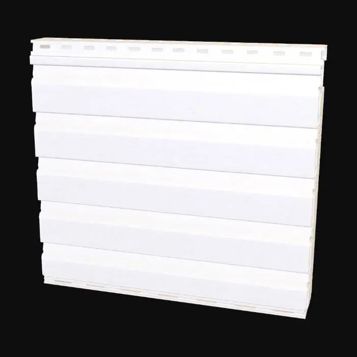 3D model for Beige louvered panel
